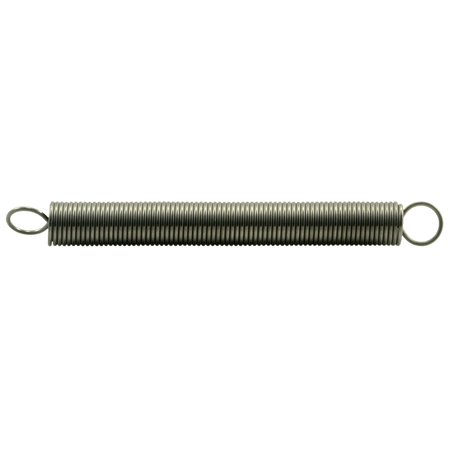 MIDWEST FASTENER 1/4" x 0.026" x 2-1/2" 18-8 Stainless Steel Extension Springs 3PK 38807
